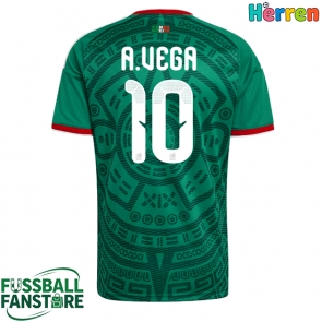 Mexiko Alexis Vega #10 Replik Heimtrikot WM 2026 Kurzarm